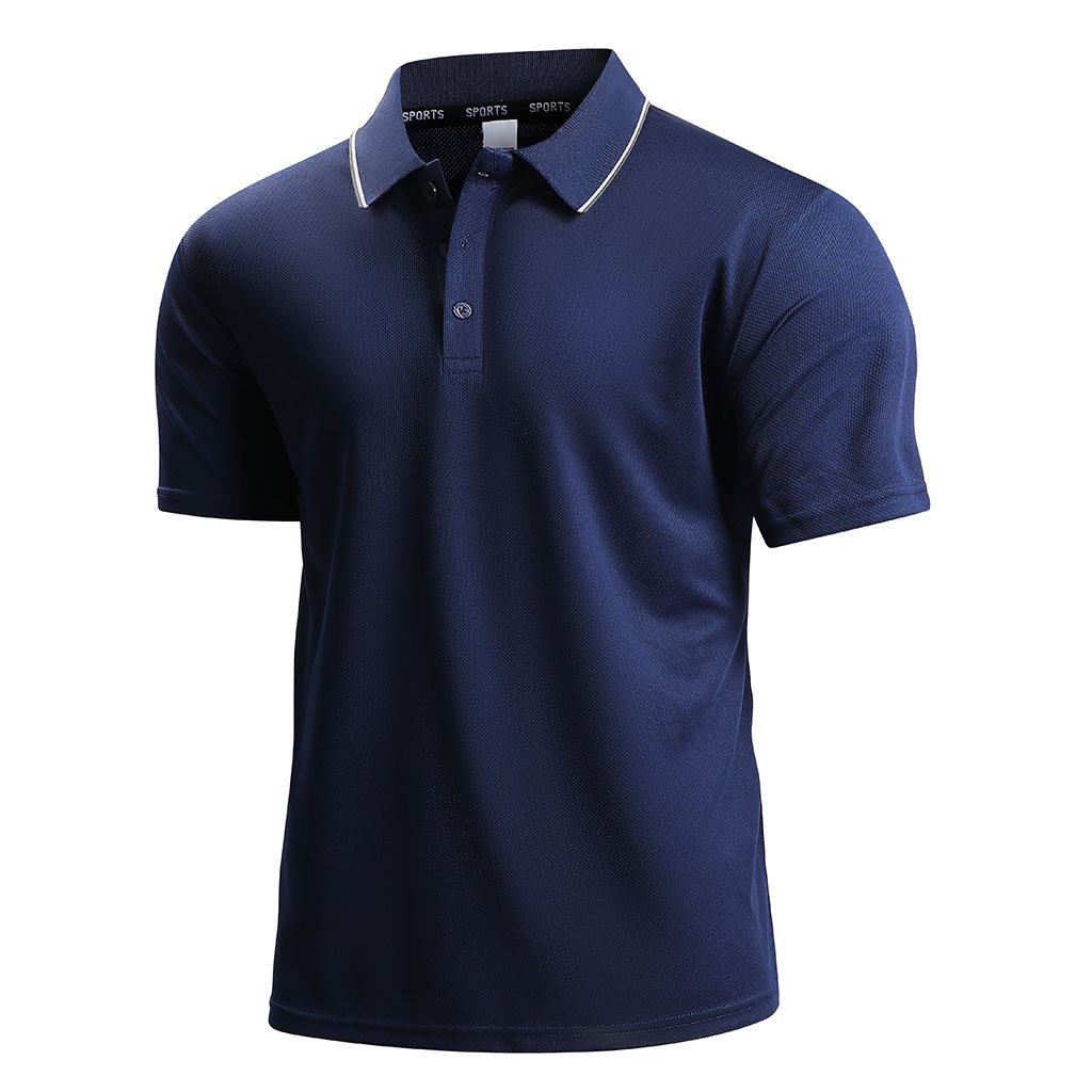 Short-Sleeve Polo Shirts by GANGYAO GARMENTS