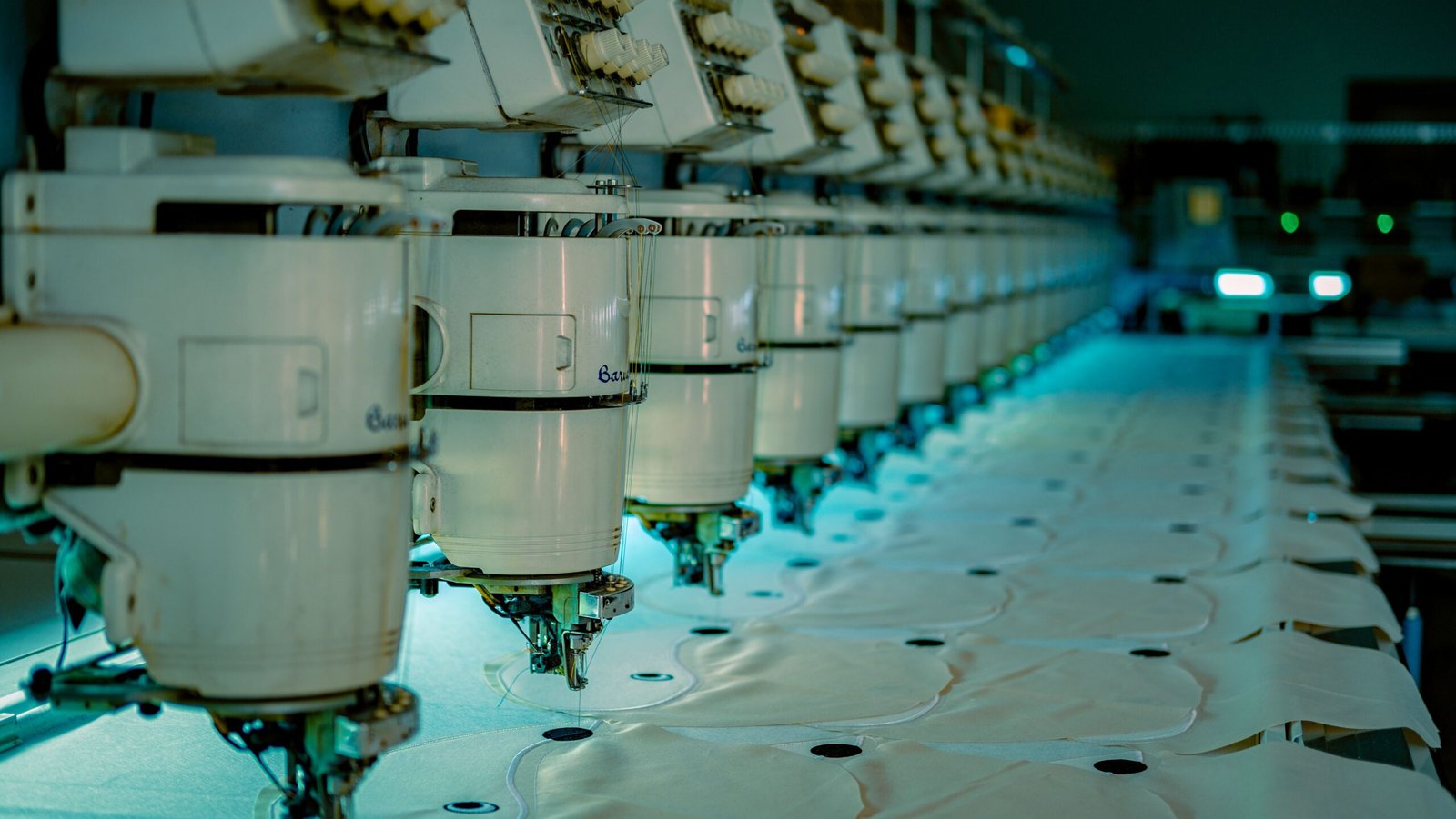 Garment manufacturing equipment and production operations
